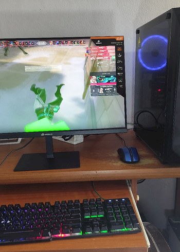 23.8 inç Siyah Monitör OYUNCU MAKİNE DDR 4 - Görsel 7