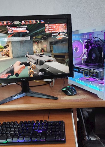 FULL SET OYUNCU MAKİNE FİRSAT ÜRÜNÜ RAYZEN 5500 SİSTEM - Görsel 4