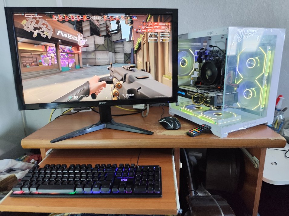 FULL SET OYUNCU MAKİNE FİRSAT ÜRÜNÜ RAYZEN 5500 SİSTEM - Görsel 5