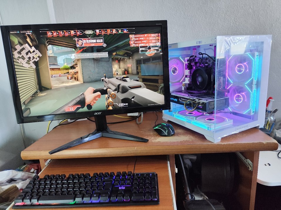 FULL SET OYUNCU MAKİNE FİRSAT ÜRÜNÜ RAYZEN 5500 SİSTEM - Görsel 4