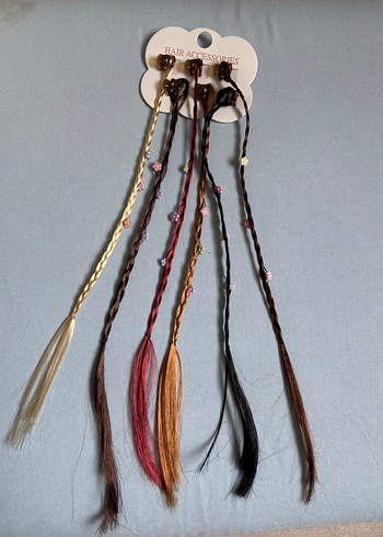 Bohem Çok Renkli Püsküllü Saç Aksesuarı - Görsel 3