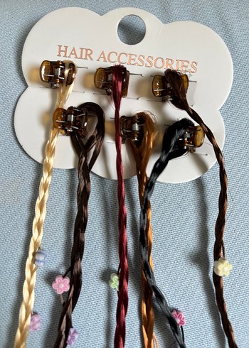 Bohem Çok Renkli Püsküllü Saç Aksesuarı - Görsel 4