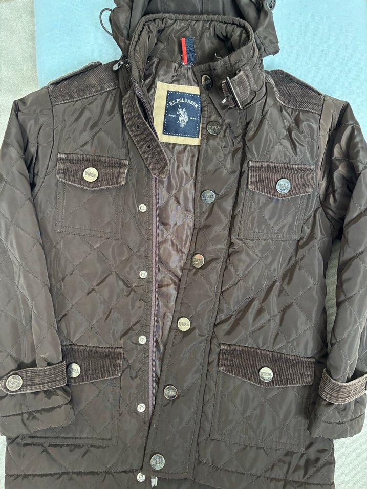 U.S Polo Erkek Düğmeli Mont - Görsel 5