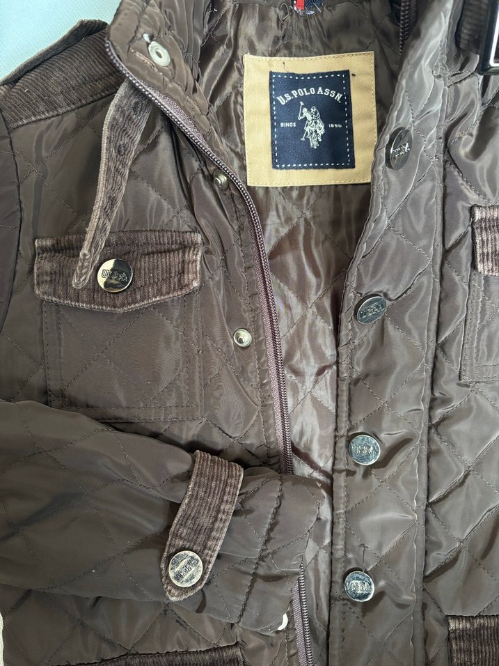 U.S Polo Erkek Düğmeli Mont - Görsel 4