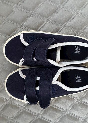 Mavi Gri Erkek Çocuk Spor Ayakkabı Velcro - Görsel 2