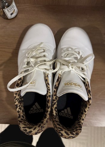 Beyaz Zebra Desenli Platform Bağcıklı Kadın Spor Ayakkabı - Görsel 2