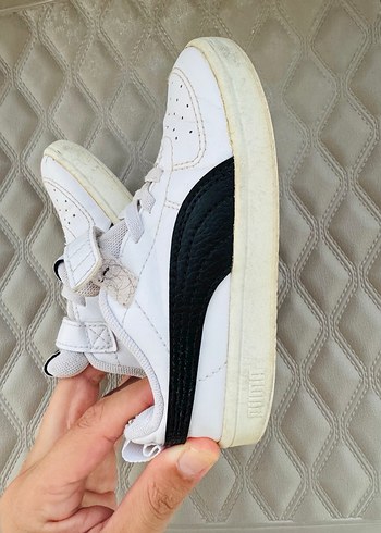 Erkek Çocuk Beyaz Cırtcırtlı Spor Ayakkabı - Görsel 2