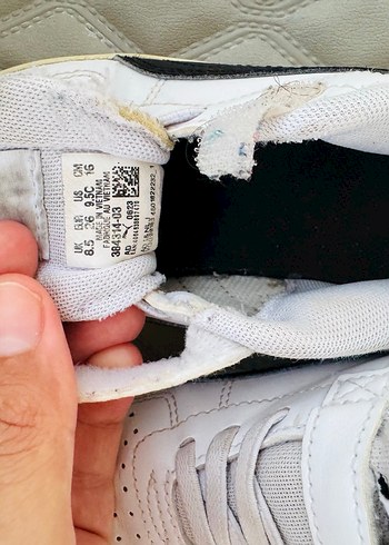 Erkek Çocuk Beyaz Cırtcırtlı Spor Ayakkabı - Görsel 3