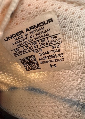 Beyaz Kadın Spor Ayakkabı - Wedge Topuklu, Cırt Cırtlı - Görsel 3