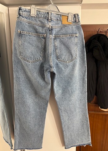 Buz mavisi zara z09 straight jean - Görsel 3