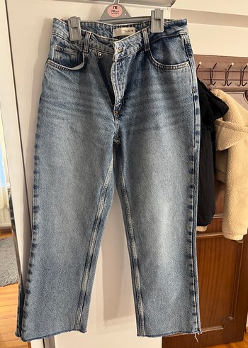 Buz mavisi zara z09 straight jean - Görsel 2