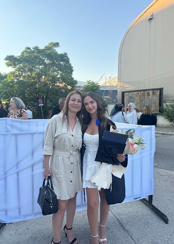 Düğmeli Beyaz Mini Keten Elbise - Görsel 5