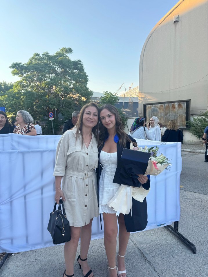 Düğmeli Beyaz Mini Keten Elbise - Görsel 5