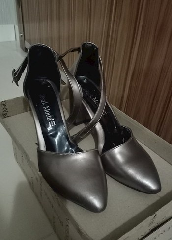 Stiletto Topuklu Kadın Abiye Ayakkabı - Görsel 2