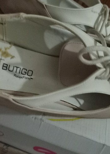 Bej Dolgu Topuklu Kadın Klasik Ayakkabı - Görsel 4