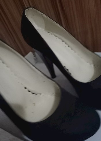 Siyah Platform Topuklu - Görsel 3