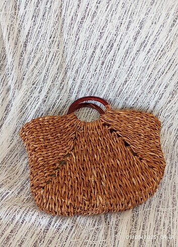 Rattan kağıt pipet çanta 
