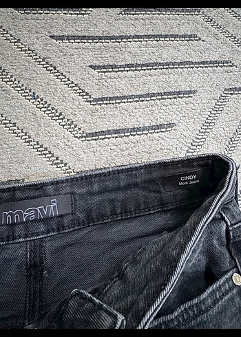 mavi cindy kot pantolon - Görsel 3