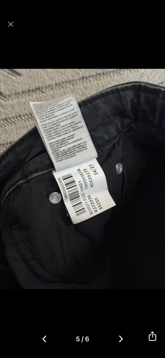 mavi cindy kot pantolon - Görsel 4