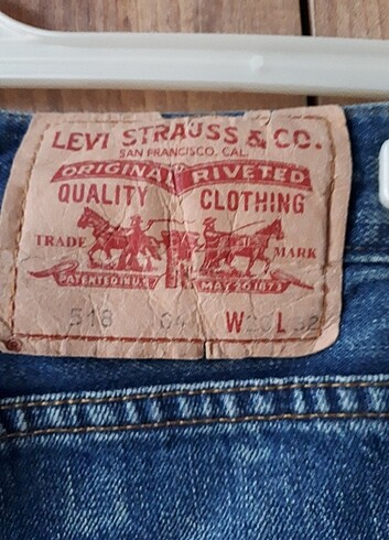 27 Beden Levi's kot pantolon