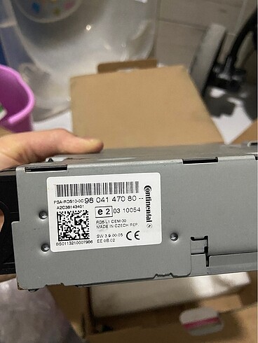Beden Citroen c4 2013 orjinal ekran ve cd çalar