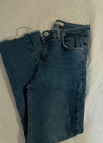 28 Beden mavi Renk Pantolon 