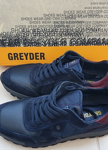 Orjinal greyder 41 numara şık rahat erkek sneaker 