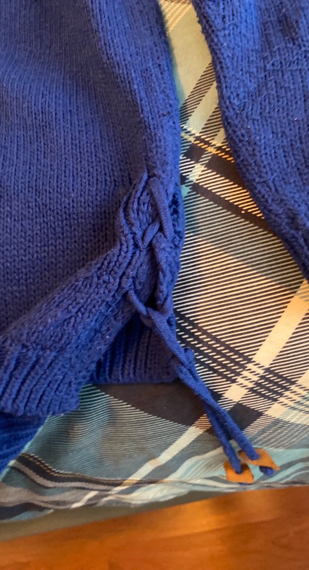 Lacivert Kadın Triko Kazak - Görsel 2