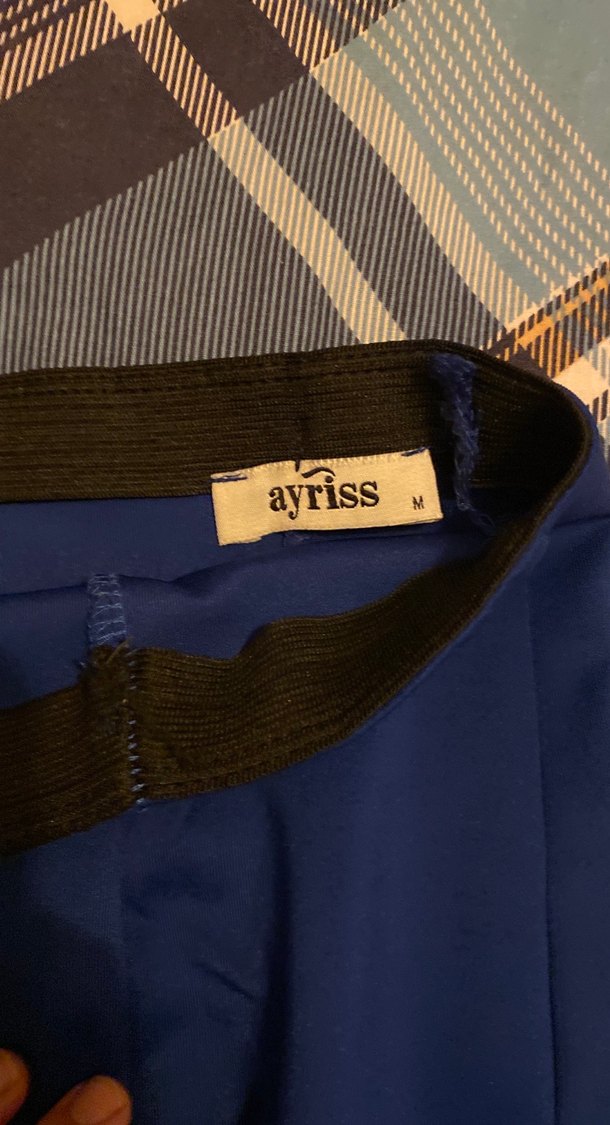 Lacivert Pilili Midi Etek - Görsel 2