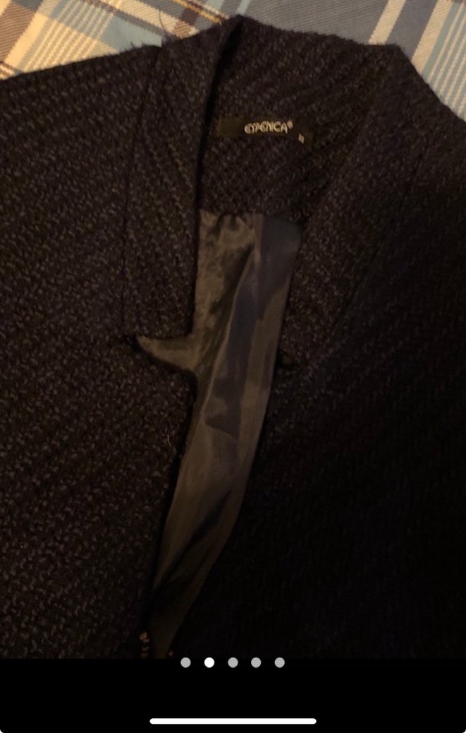 Fermuarlı Siyah Kadın Ceket - Görsel 3