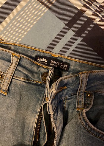 Kadın Gri Kot Mini Şort - Görsel 2