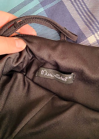 Kadın Siyah Straplez Midi Tulum - Görsel 2