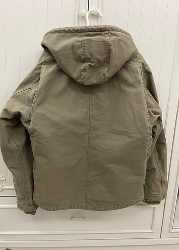 Pull&Bear Etkek Kapüşonlu Mont - Görsel 9