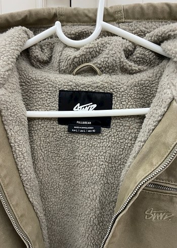 Pull&Bear Etkek Kapüşonlu Mont - Görsel 2