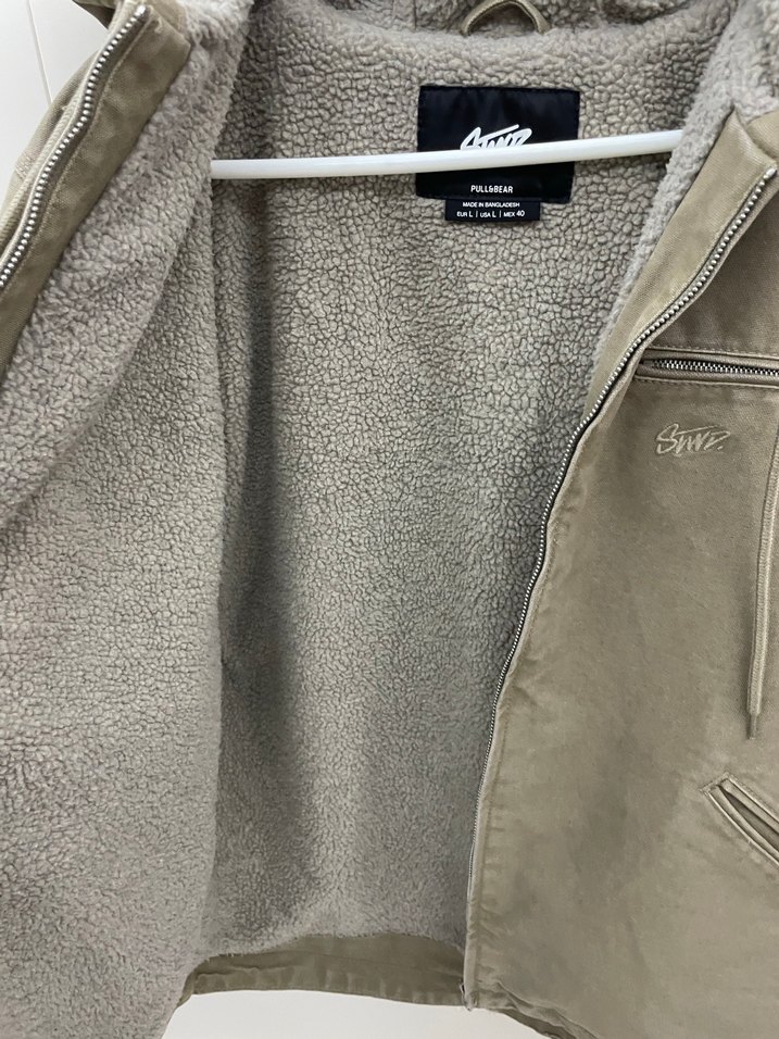 Pull&Bear Etkek Kapüşonlu Mont - Görsel 4