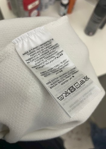 Gant Beyaz Fermuarlı Yarım Yaka Sweatshirt - Görsel 7