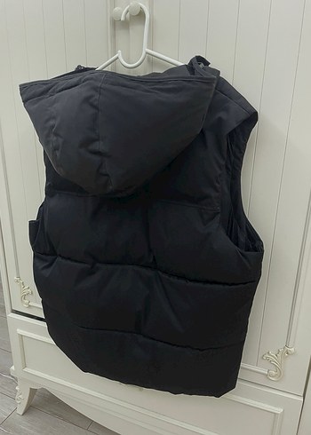 Zara Siyah Fermuarlı Erkek Şişme Yelek - Görsel 6