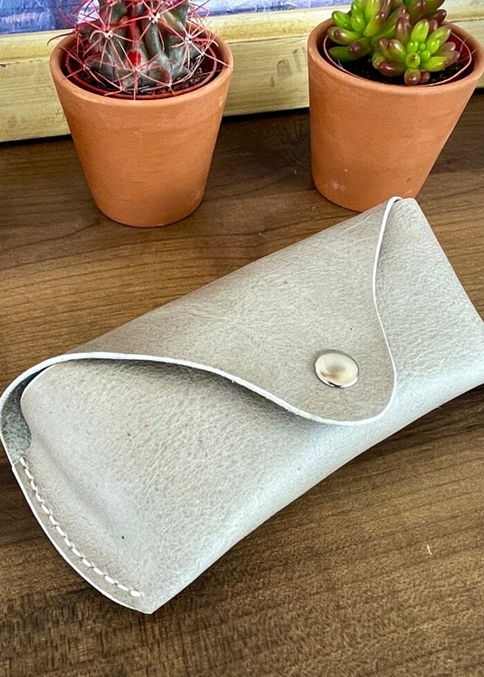 Deri Gözlük Kılıfı - Görsel 4