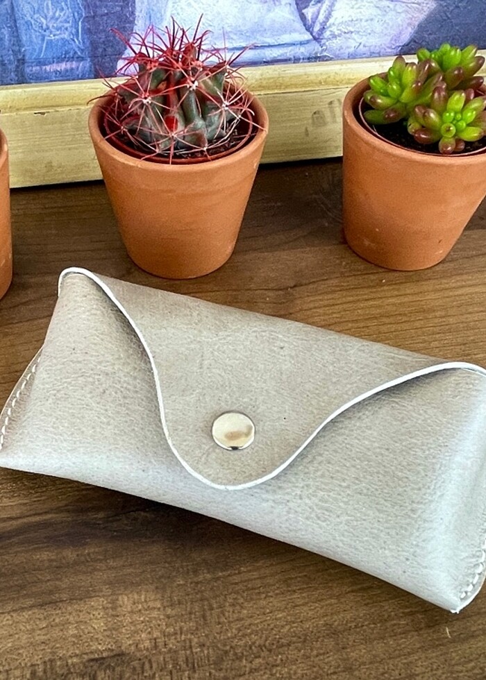 Deri Gözlük Kılıfı - Görsel 5