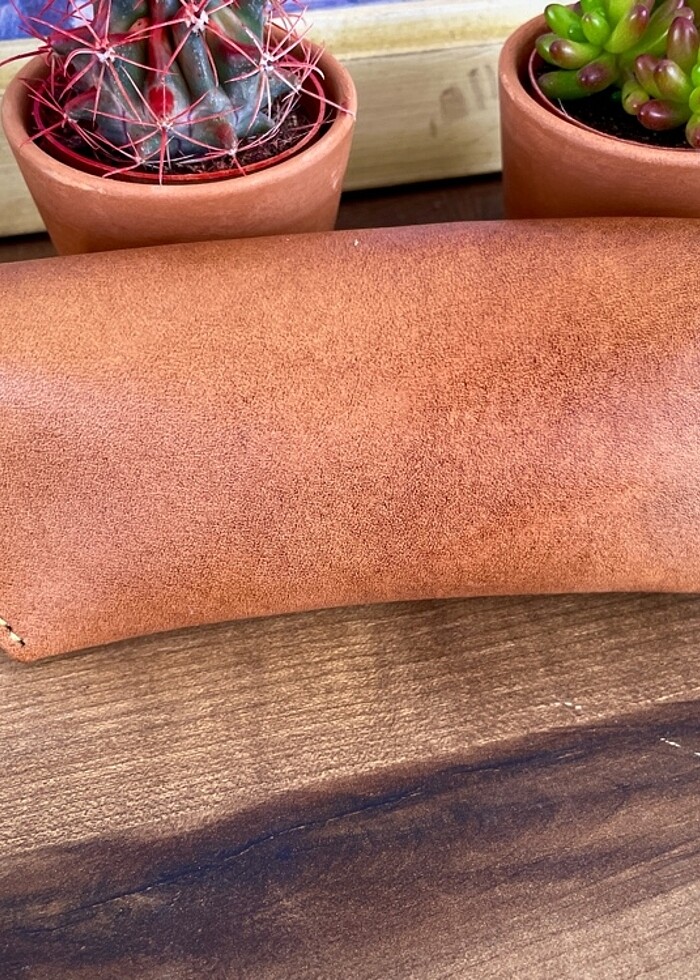 Deri Gözlük Kılıfı - Görsel 2