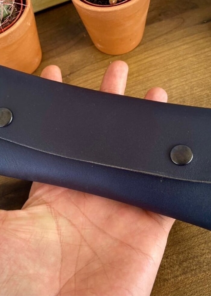 El Yapımı Deri Kalemlik - Görsel 4