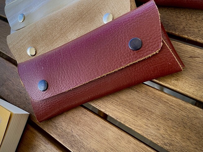 El Yapımı Deri Kalemlik - Görsel 6