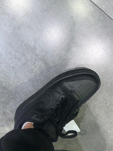 Siyah nike spor ayakkabı