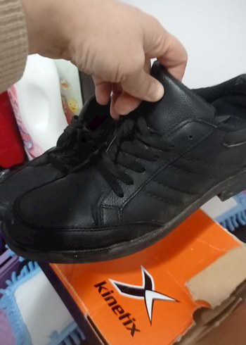 Siyah Erkek Spor Ayakkabı Bağcığı - Görsel 3