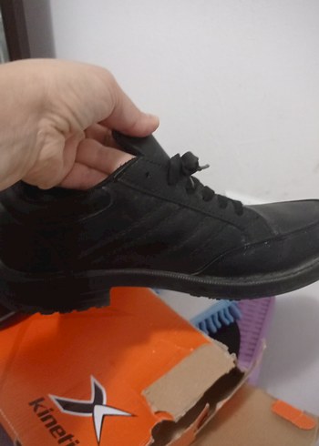 Siyah Erkek Spor Ayakkabı Bağcığı - Görsel 7