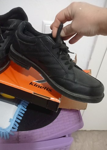 Siyah Erkek Spor Ayakkabı Bağcığı - Görsel 9