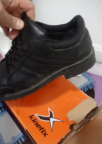 Siyah Erkek Spor Ayakkabı Bağcığı - Görsel 4