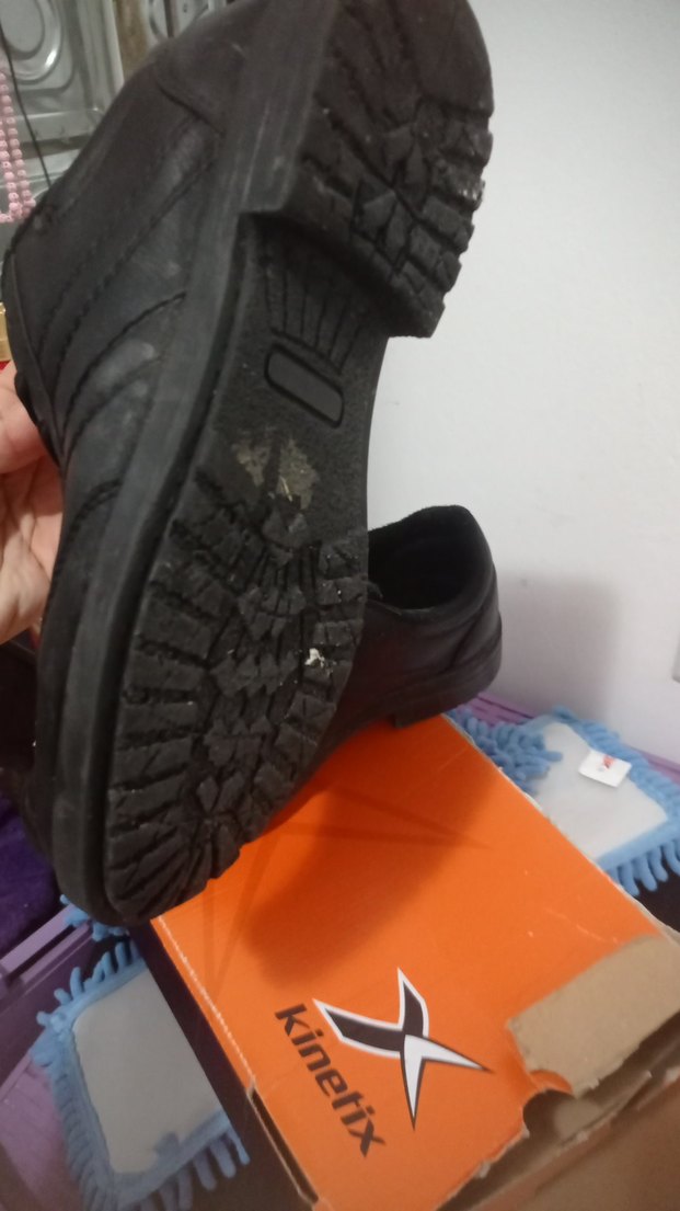 Siyah Erkek Spor Ayakkabı Bağcığı - Görsel 5