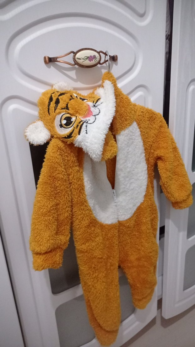 sari Desenli Bebek Tulumu - Görsel 2