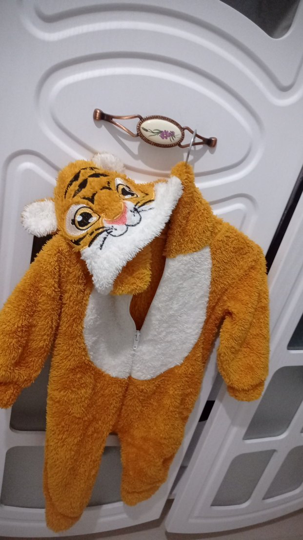 sari Desenli Bebek Tulumu - Görsel 4